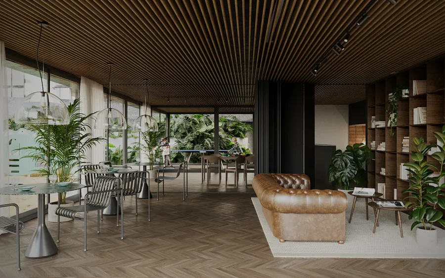 El cowork y el lounge